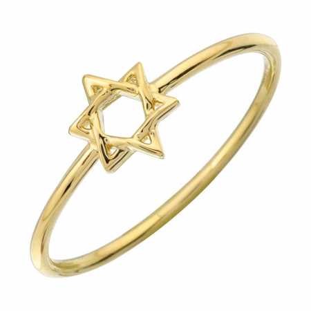 14k gold semi precious rainbow band