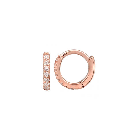 14k gold 10 mm huggies