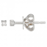 14k gold bitty diamond studs