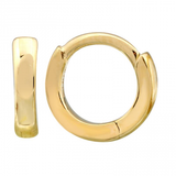 14k gold 7mm huggies - SINGLE