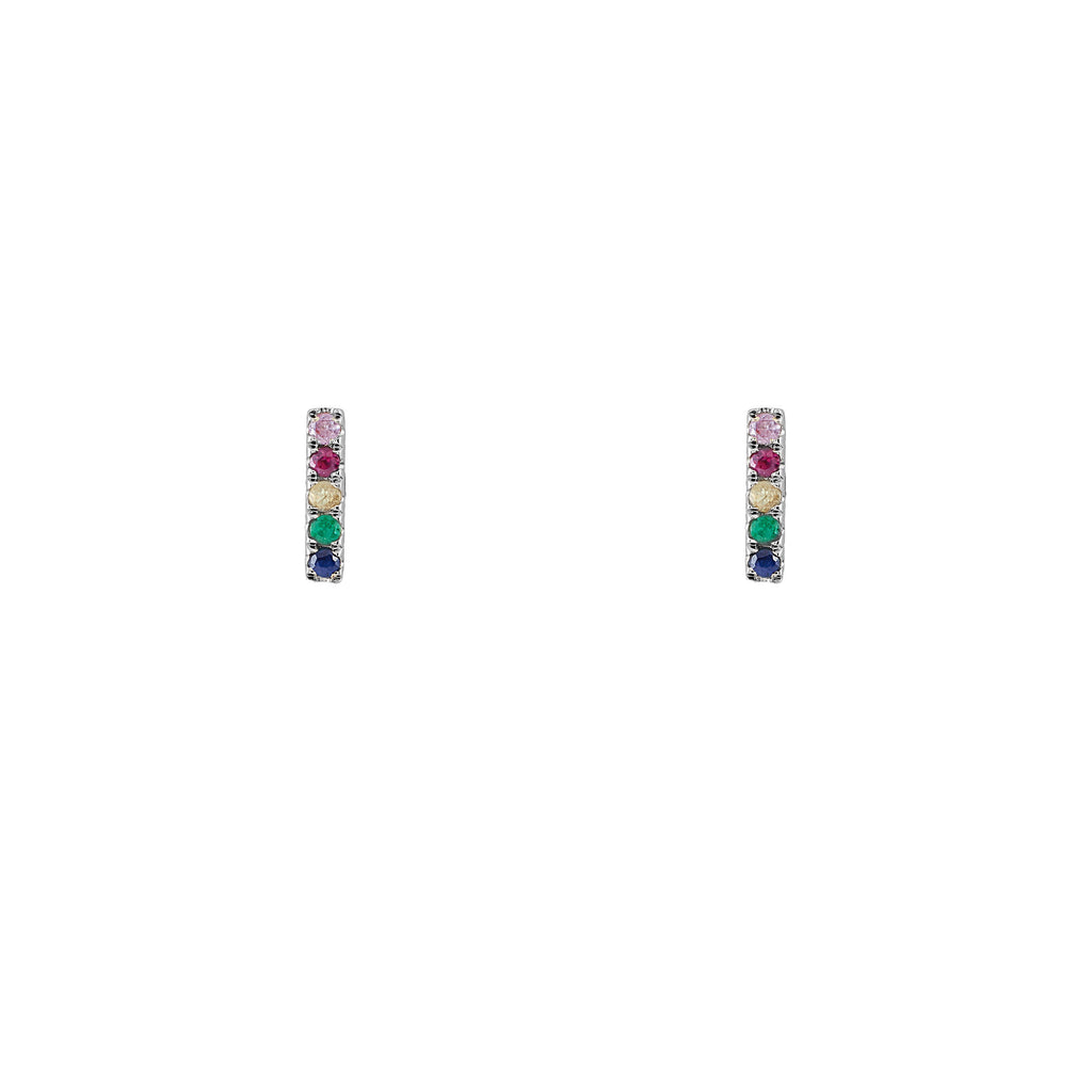 14k gold rainbow little stix