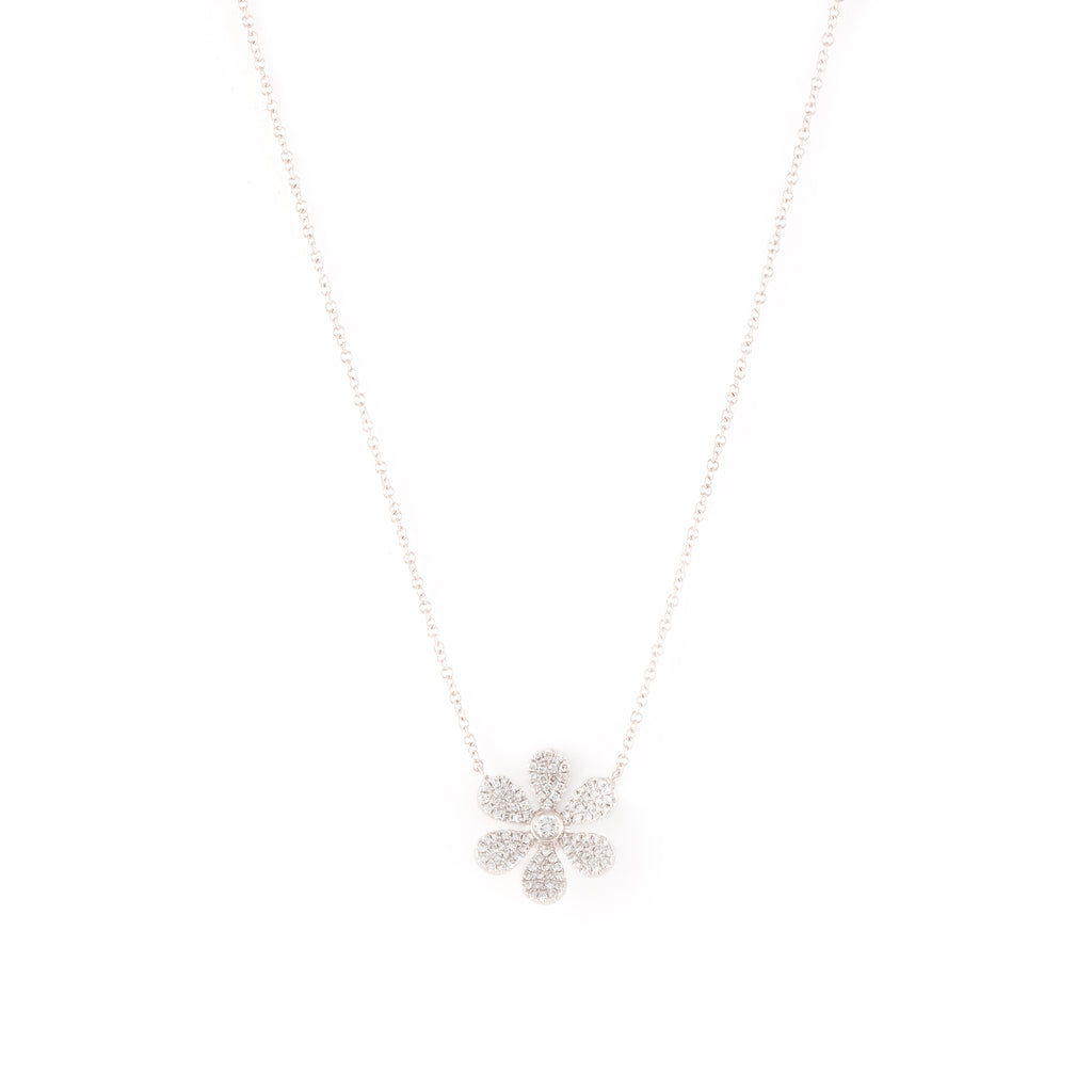 14k gold diamond black onyx clover necklace – Ellie Jay